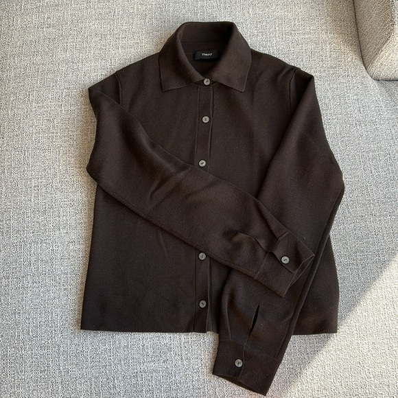 Theory Brown Knit Sweater - Picture 3 of 8